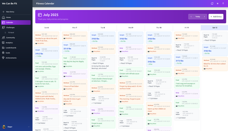 Calendar Screenshot